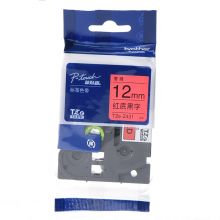 兄弟(brother)TZe-Z431 12mm红底黑字标签色带 TZe-431升级版