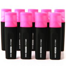  得力（deli）彩色荧光笔 水性记号笔 重点标记笔 10支/盒 S600