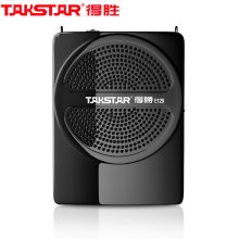 得胜（TAKSTAR）E129便携式小蜜蜂扩音器教师专用导游教学上课用小巧喇叭音箱 黑色