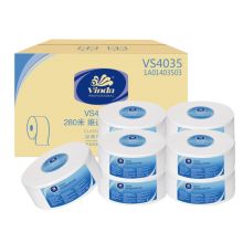 维达(Vinda) 卷纸 2层280米*12卷大卷纸 大盘纸节省成本 商用家用商场酒店物业办公卫生纸厕纸 整箱销售
