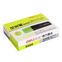  得力（deli）彩色荧光笔 水性记号笔 重点标记笔 10支/盒 S600